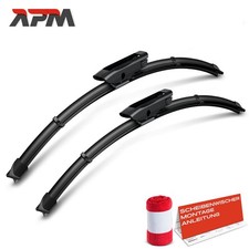 2x Scheibenwischer Wischerblatt Vorne 550/475mm für Renault Duster Dacia Logan