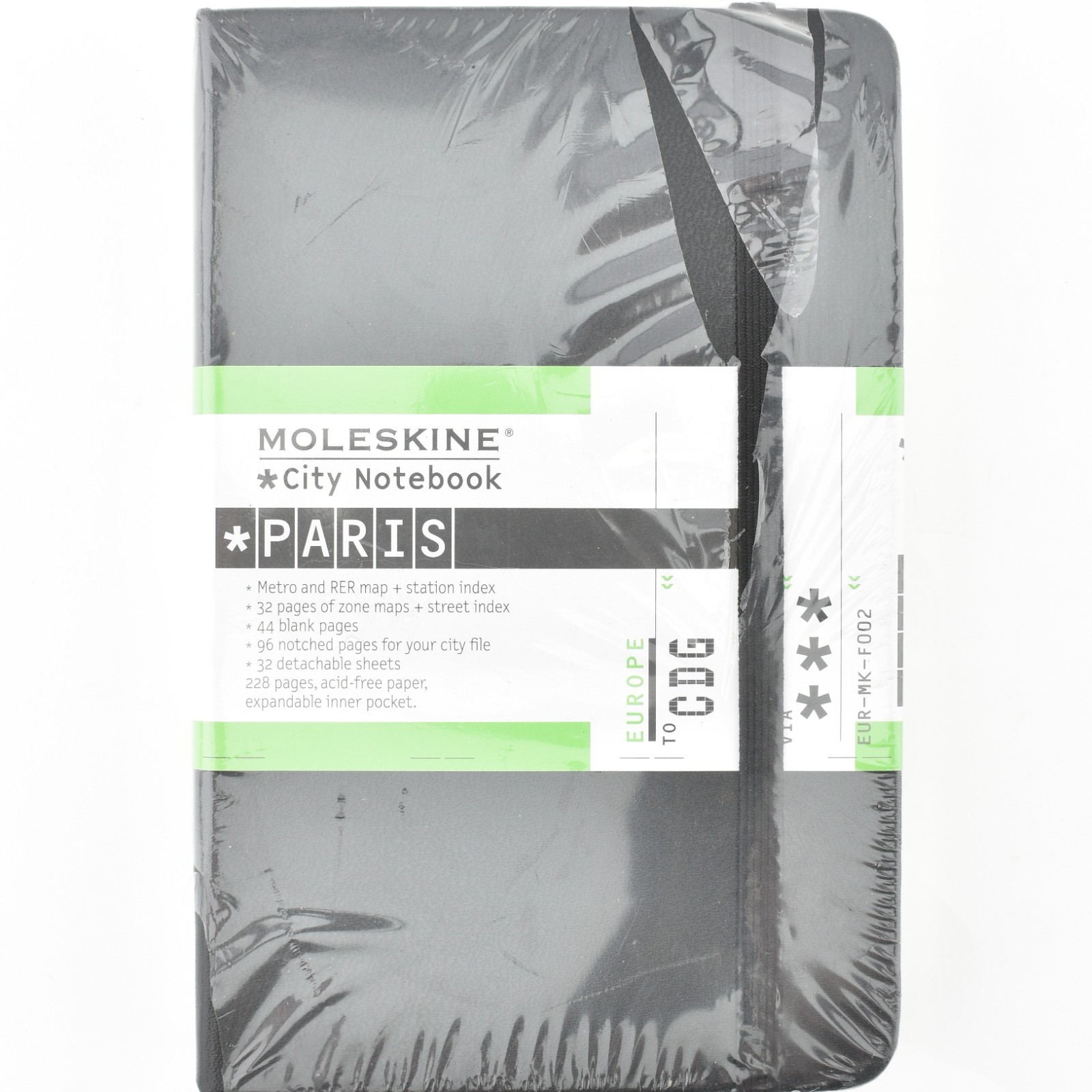Moleskine City Notebook: Paris France Pocket Guidebook