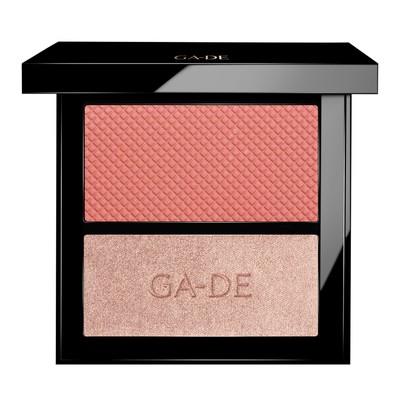 2 Pack Velveteen Blush and Shimmer Duet - 50 Rose and Glow by GA-DE for Women -