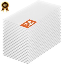 24 Pack Polycarbonate Greenhouse Panels 2x4ft Corrugated UV Roof Sheets