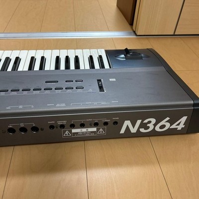 Used KORG N364 Synthesizer Keyboard Music Workstation Direct from