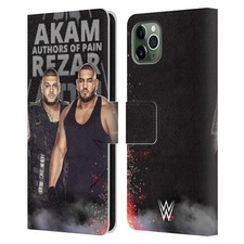 OFFICIAL WWE AUTHORS OF PAIN (AOP) LEATHER BOOK CASE FOR APPLE iPHONE PHONES