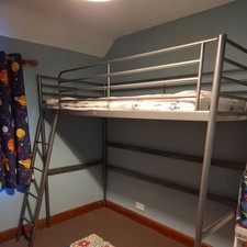 IKEA Svarta loft bed / cabin bed (mattress not included)