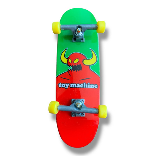Toy Machine Tech Deck Skateboard Red Monster Vintage Fingerboard 4" - Bild 1 von 5
