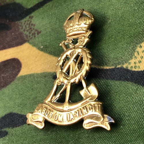 Original WW2 Britannique Insigne de Coiffure - Royal Pioneer Corps - Picture 3 of 6