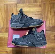 Levi's x Air Jordan 4 Retro Denim for Sale | Authenticity Levi's x Air Jordan 4 Retro Denim for Sale | Authenticity