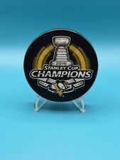 2016 Stanley Cup Champions Pittsburgh Penguins Nhl Official License Hockey Puck