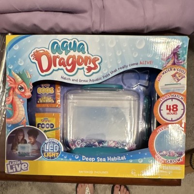 Little Live Aqua Dragons Deep Sea Habitat Hatch & Grow Kit w/ LED Light