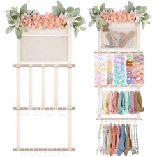 Headband Holder Hair Bows Organizer for Girls, Hair Flower mesh hook
