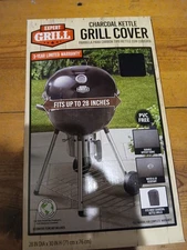 Expert Grill Cover 28” Heavy Duty Water & UV Resistant Kettle Grill Cover