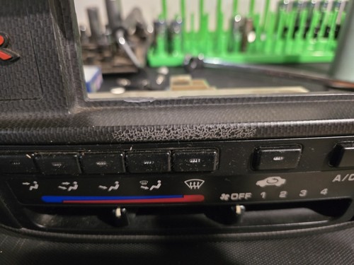 JDM HONDA CIVIC EK9 Type-R CTR 96-98 CLIMATE CONTROL HEATER SWITCH PANEL OEM - Picture 4 of 12