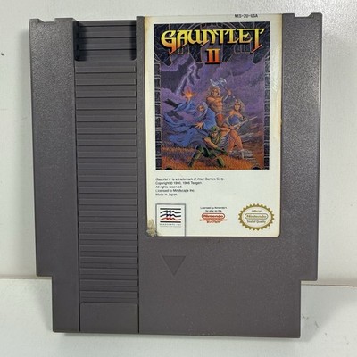 Gauntlet 2 II -- NES Nintendo Original Authentic 1 - 4 Player Game TESTED CLEAN