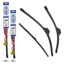 alca® Scheibenwischer mit Heckwischer ideal für NISSAN ALMERA TINO (08.2000 - 12