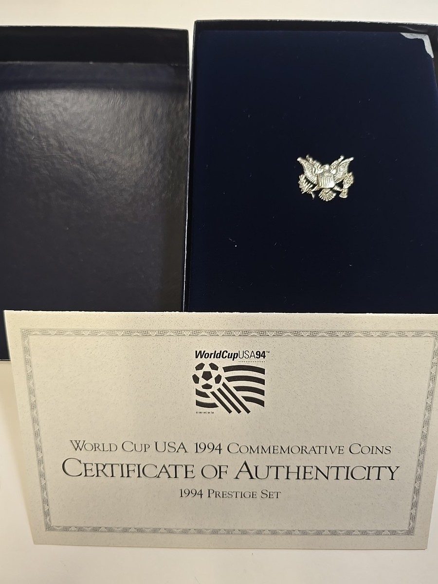 1994 Prestige Proof Set US Mint (OGP) World Cup Silver Dollar | eBay