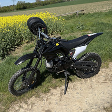 Dirt Bike Offroad Motorrad schwarz   schwarze...