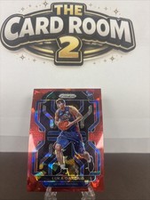 2021-22 Prizm Luka Garza Red Cracked Ice RC Rookie Pistons