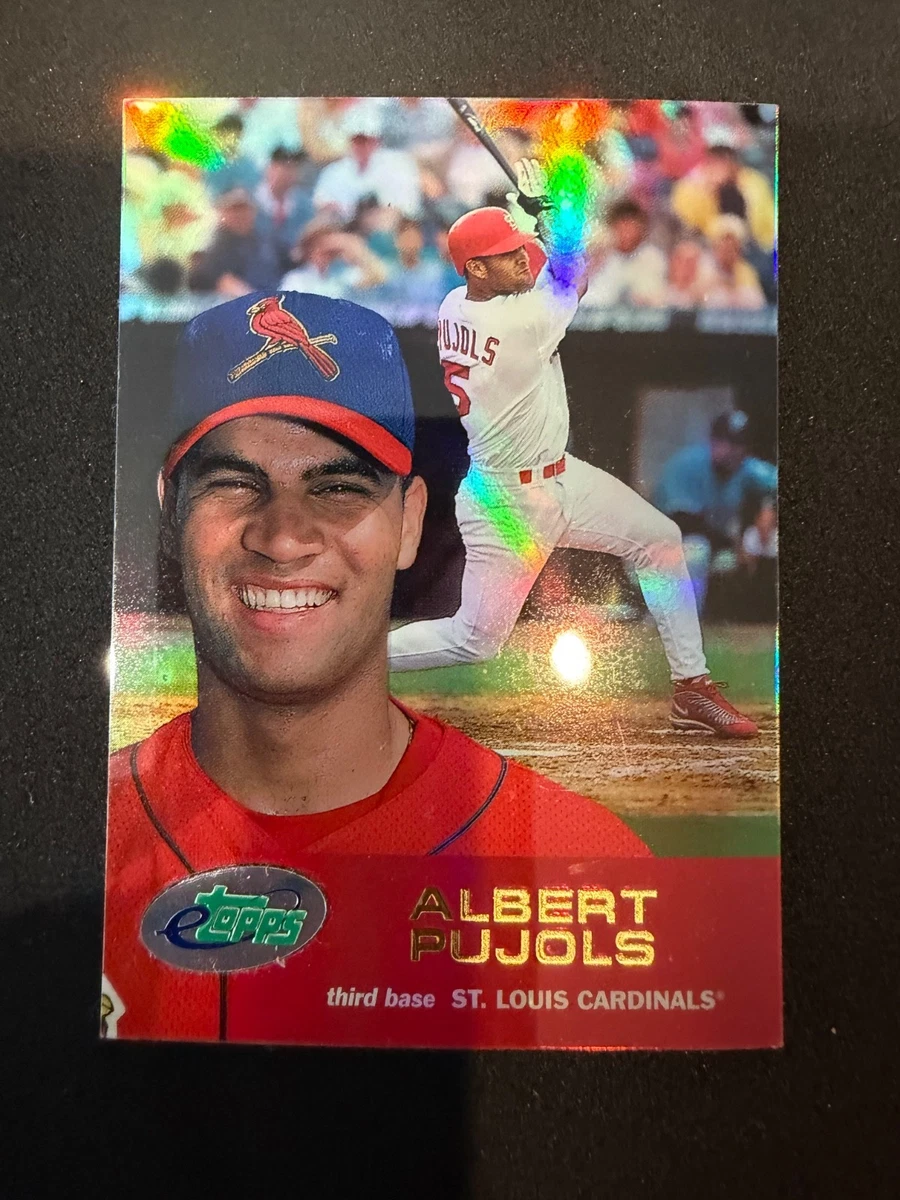 Topps Albert Pujols Baseball Sports Trading Card Singles Rookie