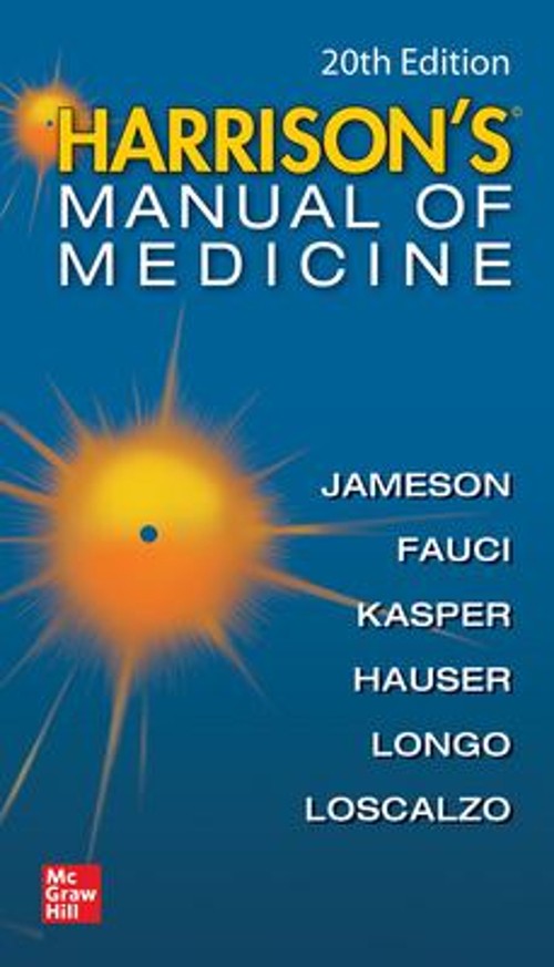 Harrisons Manual of Medicine, 20th Edition by Stephen L. Hauser, J