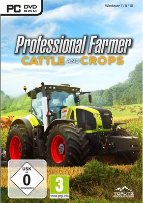 Toplitz Professional Farmer: Cattle & Crops PC Simulation Deutsch Viehhaltung