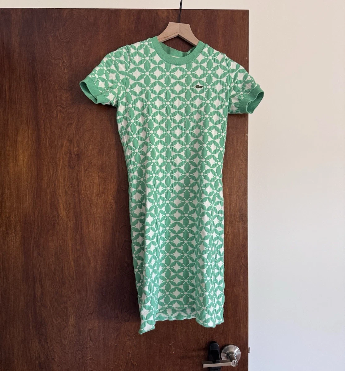 lacoste dress for ladies sale Women's Slim Fit Stretch Mini Piqu Polo Dress