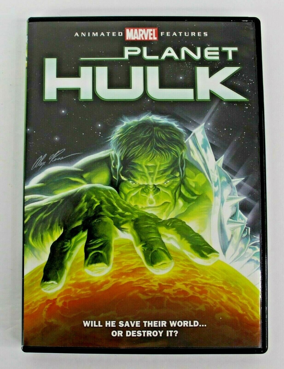 Planet Hulk Animated MARVEL Feature DVD 2010 Intergalactic