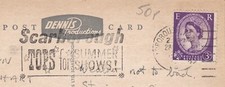 Postal History Scarborough Slogan Postmark Scarborough Tops for Summer Shows