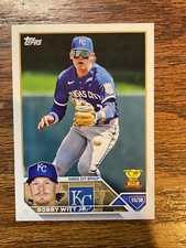 2023 Topps Series 1 Bobby Witt Jr. Rookie Gold Cup KC Royals Base #7