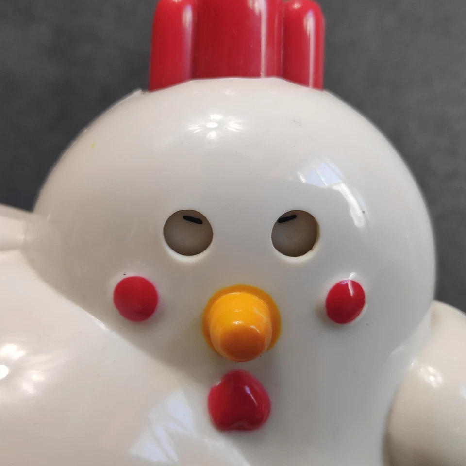 Retro Wecker Kidz Uhr Huhn Hahn Kikeriki 80er 90er „Guten Morgen“ Vintage - Bild 4 von 4