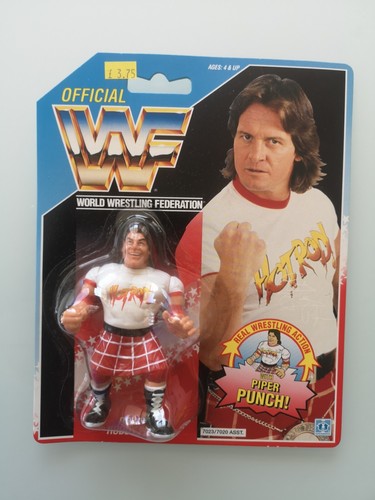 WWF OFFICIAL HASBRO (U.K.) Ltd 1991 ROWDY RODDY PI...