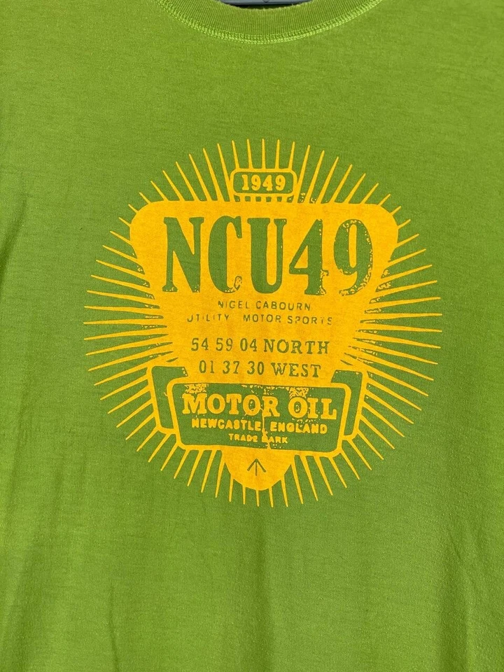 Camiseta japonesa utilitaria Nigel Cabourn camiseta ropa de calle rara talla XL Foto 3 de 4