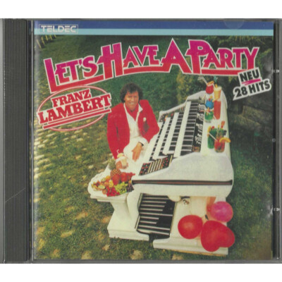 Franz Lambert CD Let's Have A Party / TELDEC   825953 ZP Sealed
