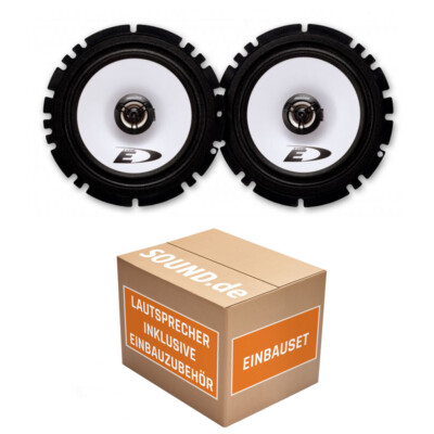 VW Golf 4 IV  ALPINE LAUTSPRECHER BOXEN SET 2-WEGE KOAXE VORNE-HINTEN    NEU