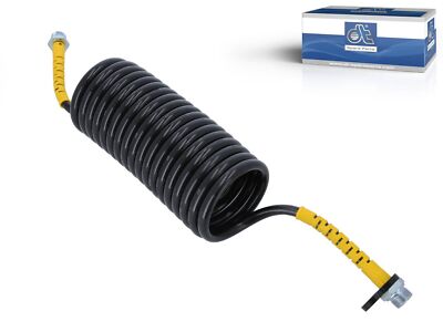 Air spiral DT Spare Parts 4.10228 Air spiral, M22 x 1,5, L: 4 m, 19 Coils