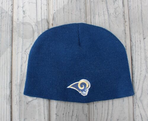 DE COLECCIÓN ST. LOUIS RAMS TOBOGÁN TEJIDO ESQUÍ GORRO CALAVERA SOMBRERO GORRA Azul Marino - 2 Disponibles - Imagen 3 de 4