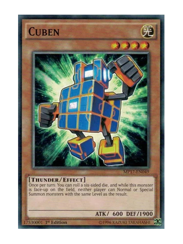 Cuben - Mint / Near Mint Condition YUGIOH Card - Picture 1 of 1
