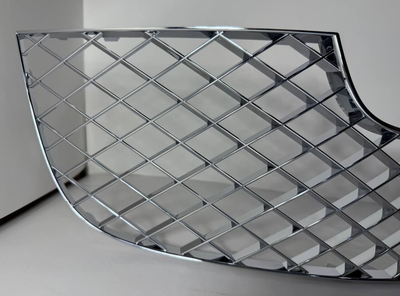 NEW 12 - 15 BENTLEY CONTINENTAL GT GTC FRONT RIGHT CHROME GRILLE 3W3.807.682 OEM