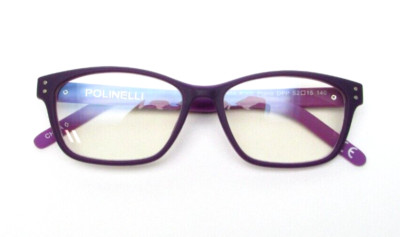 Polinelli Deep Purple Optical Frame with Soft Case PLANO DPP 52/15-140
