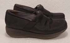 Grey's Anatomy Black Soft Walk Meredith Sport Nursing Clogs Shoes Women's 6.5M