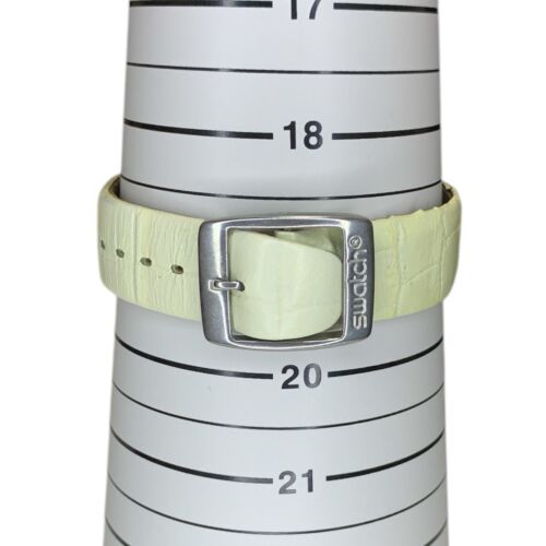 【RARE】SWATCH IRONY SILVER WHITE Chronograph Men Watch Swiss - Picture 10 of 10
