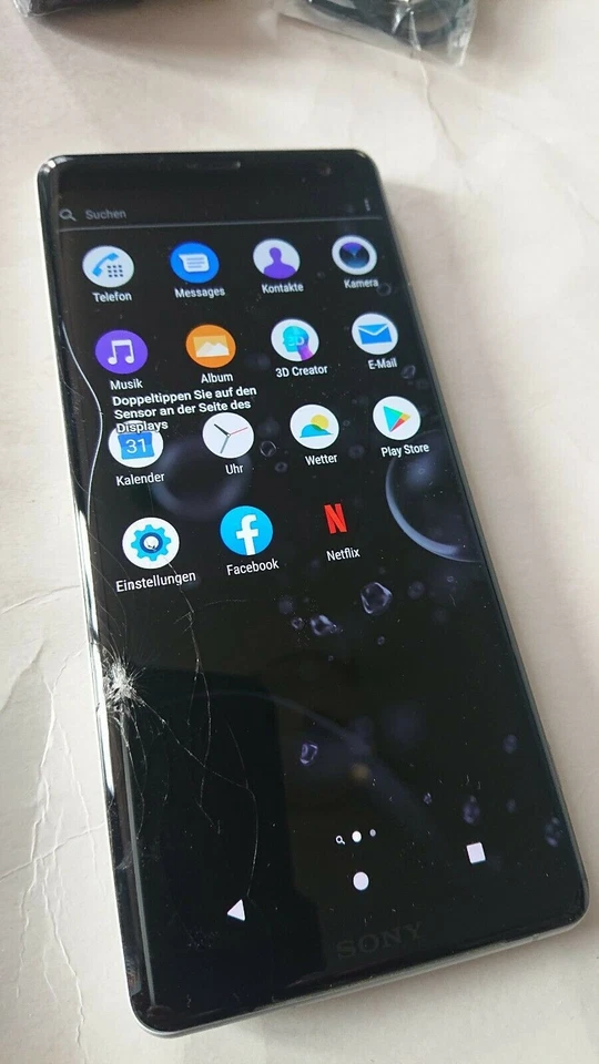 Sony Xperia XZ3 - 64GB -9436 Bianco Argento (Senza SIM-lock) (Dual SIM) - Immagine 3 di 4