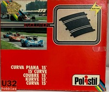 Slot Car Polistil Champion 175 A44 Curve Track 15 