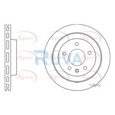 Compatibile con Cadillac ATS 2013-2015 2.0 Ruva Posteriore 1x Disco Freno 13581427