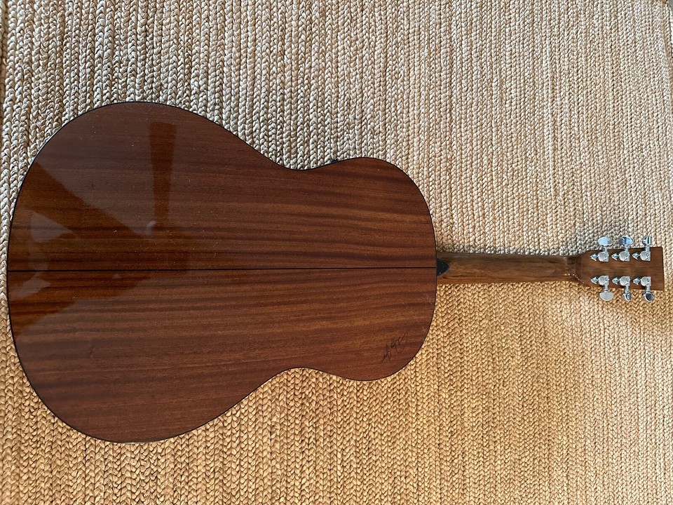 Dennis Zager Guitar Electric travel size solid mahogany used once. eBay