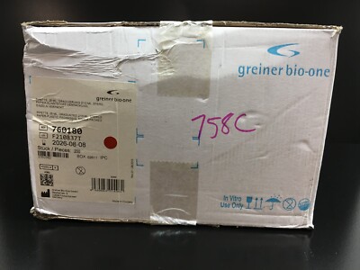 Greiner Bio One REF 760180 Pipette 25mL Graduated 2/10 ML Sterile Case