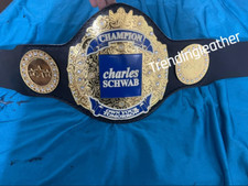 Charles Schwab Championship Belt Adult Size