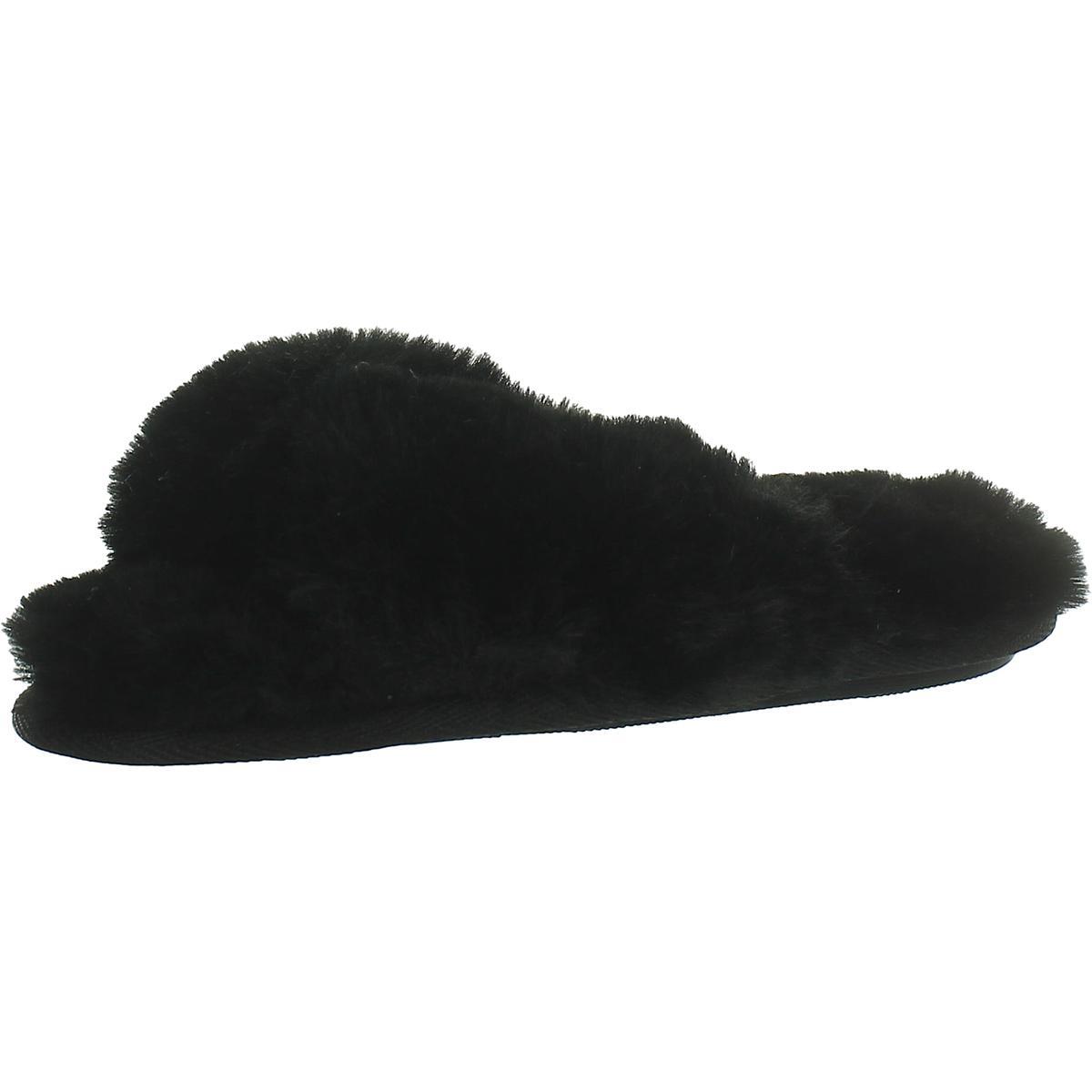 Jennifer Intimates Женские черные босоножки на плоской подошве с горкой, маленькие BHFO 5445