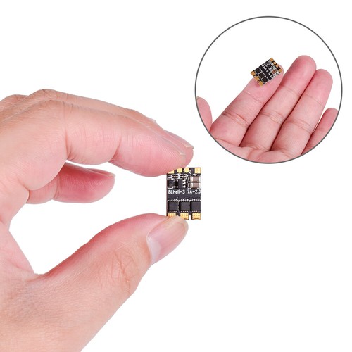 DYS XSD 7A ESC BLheli_S 1-2S for RC FPV Drone Dshot600 / Dshot300 / Oneshot42 - Picture 5 of 14