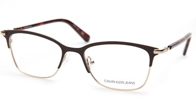 NEW Calvin Klein CK19312 210 Brown EYEGLASSES GLASSES FRAME 50-17-135mm B36 mm
