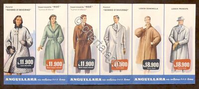 Moda Brochure abbigliamento Anguillara Roma Impermeabili