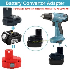 FOR Makita 18V Lithium Battery to 18V Ni Cordless Power Tools Adapter Converter